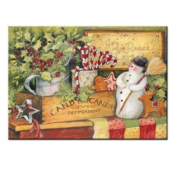 Pintura de granjero vintage