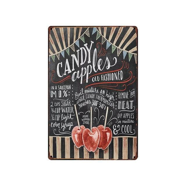 Mesa de cocina vintage de pizarra