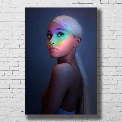 Pintura vintage de Ariana Grande