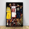 Pintura de baloncesto vintage