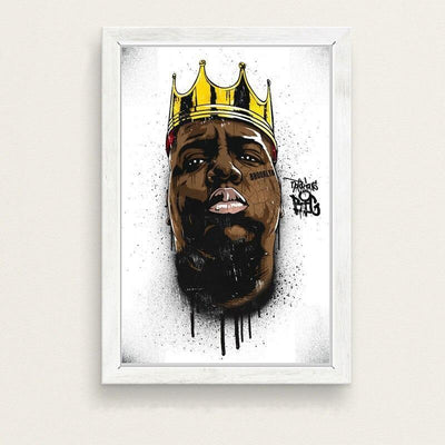 Pintura pequeña vintage Biggie