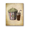 Pintura de cine vintage
