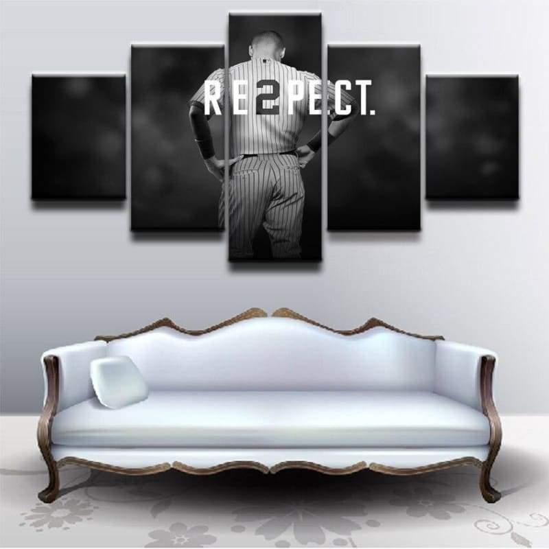 Béisbol de decoración de mesa vintage