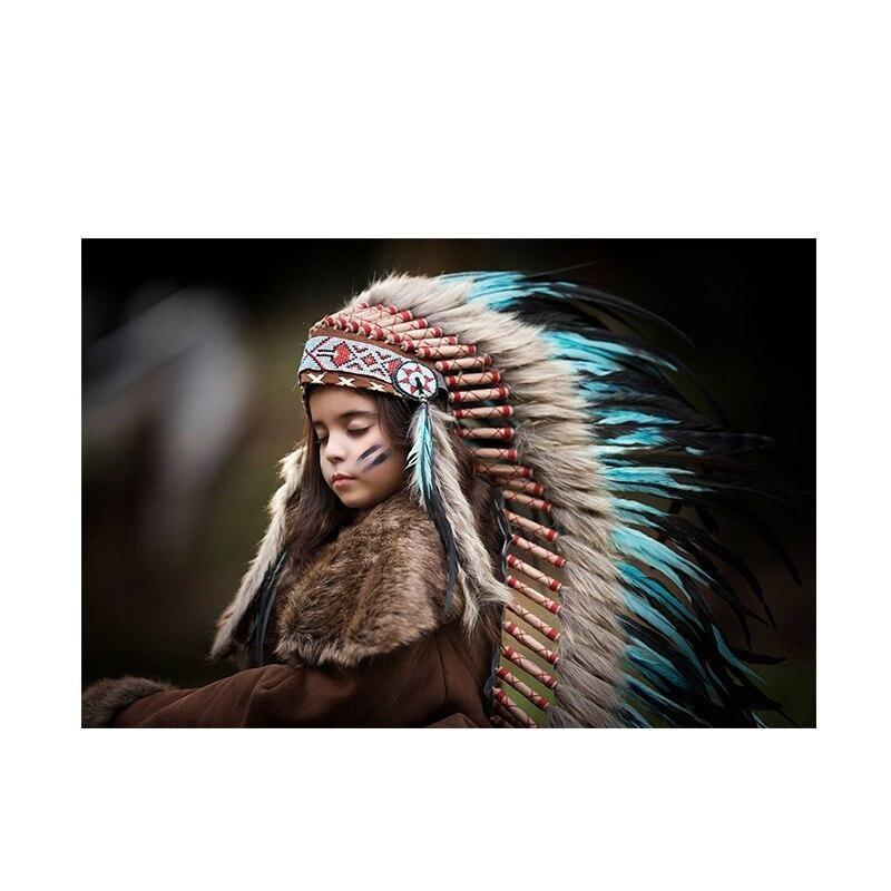 Pintura infantil india vintage