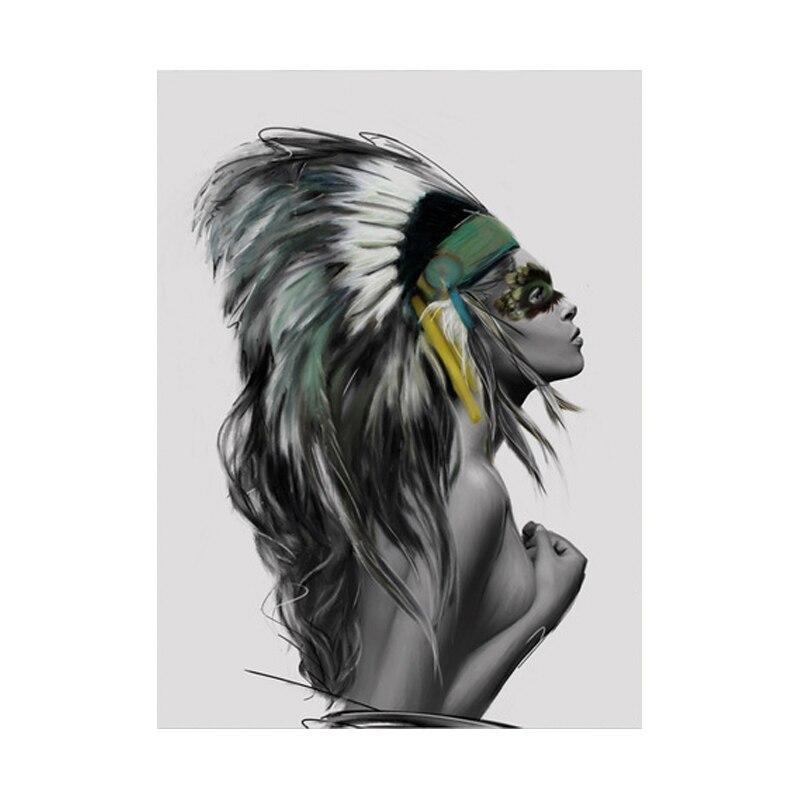 Pintura vintage india