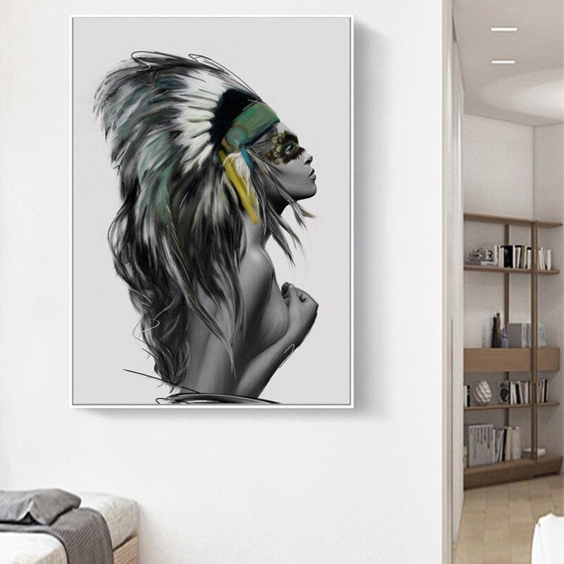 Pintura vintage india