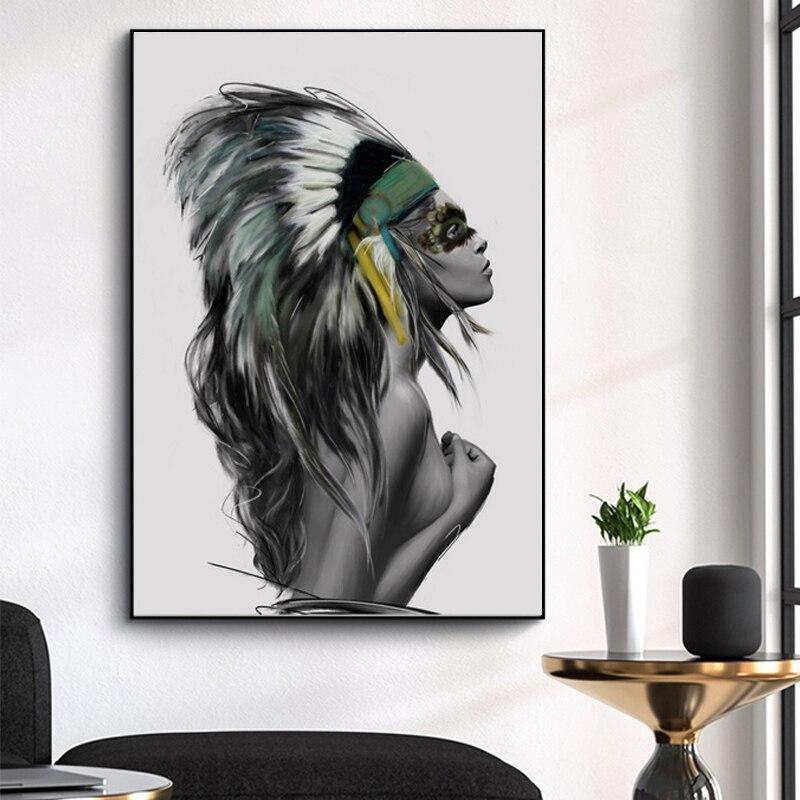 Pintura vintage india