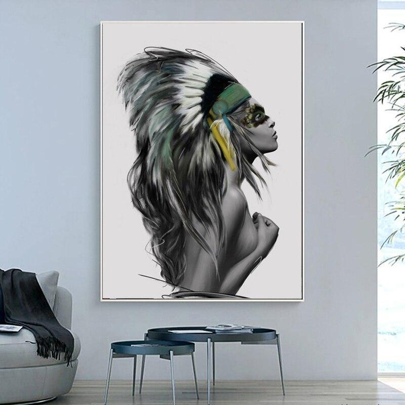 Pintura vintage india