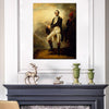Pintura antigua de George Washington