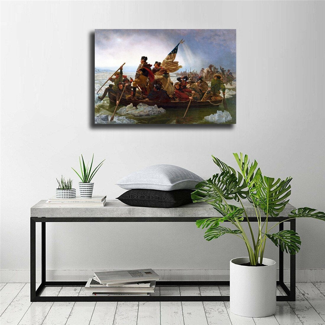 Pintura Vintage La Gloria De Los Estados Unidos