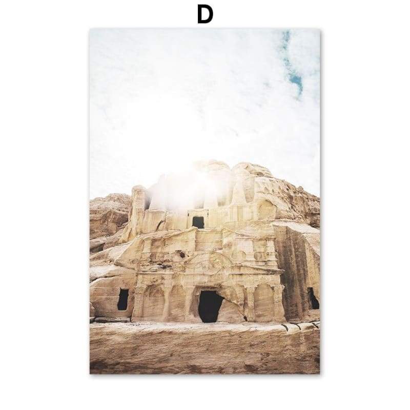 Pintura vintage del Gran Cañón