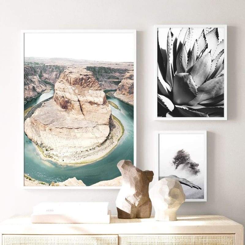 Pintura vintage del Gran Cañón