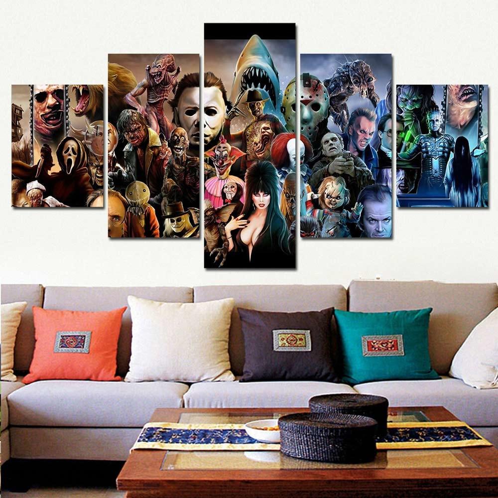 Tabla de disfraces de Halloween vintage