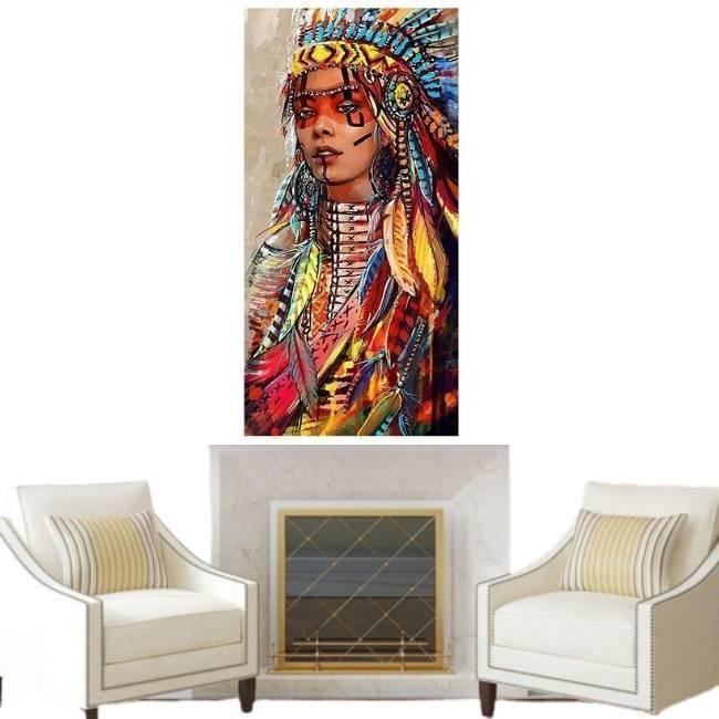 Pintura vintage india