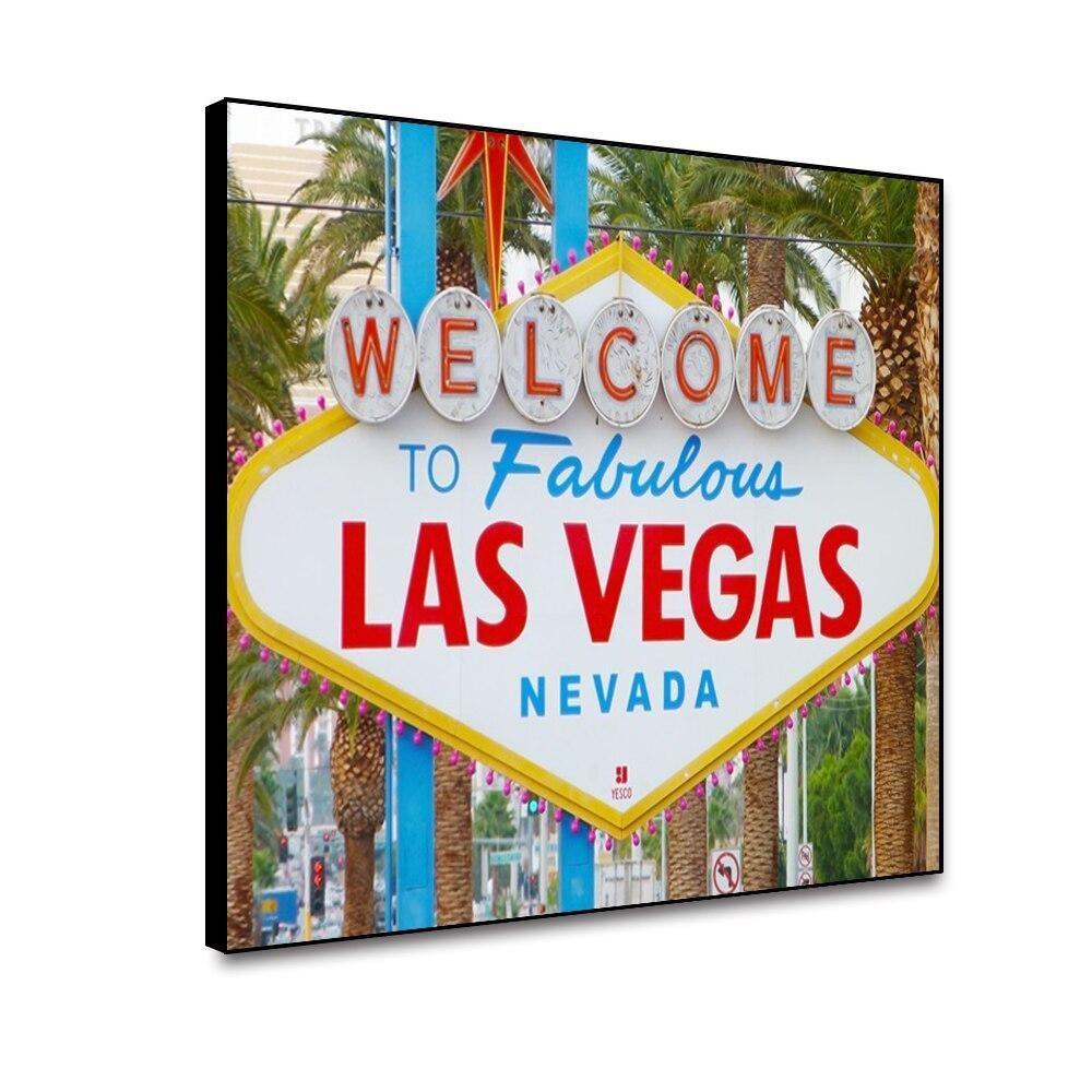 Pintura vintage de Las Vegas