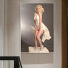 Pintura del arte pop de Marilyn Monroe de la vendimia