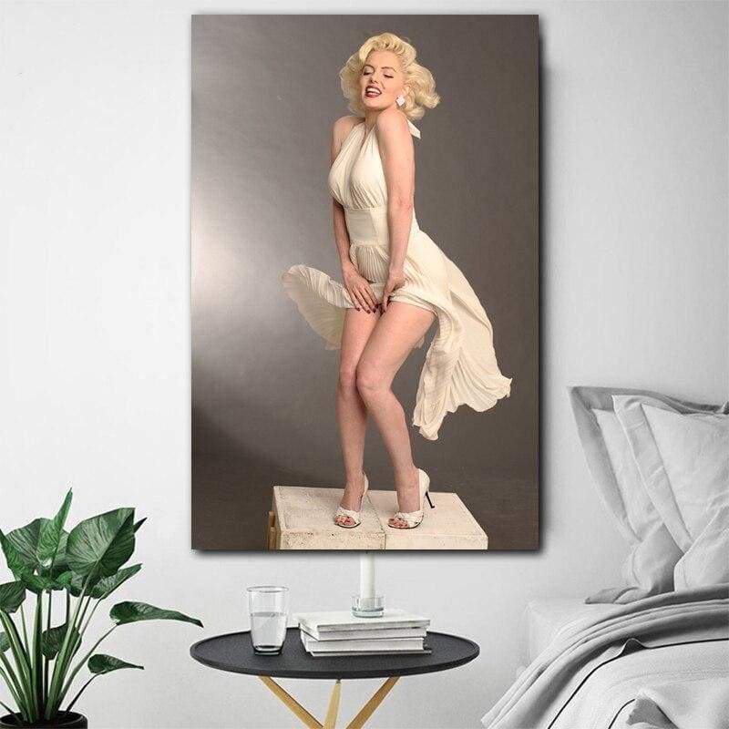 Pintura del arte pop de Marilyn Monroe de la vendimia