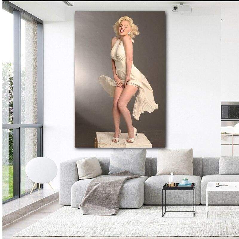 Pintura del arte pop de Marilyn Monroe de la vendimia