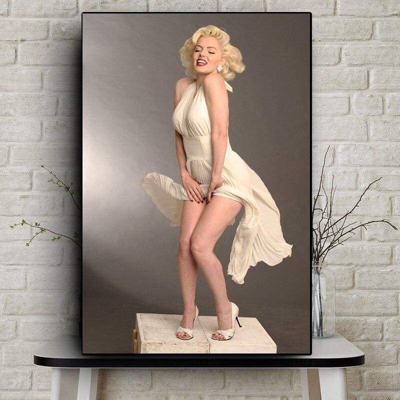 Pintura del arte pop de Marilyn Monroe de la vendimia