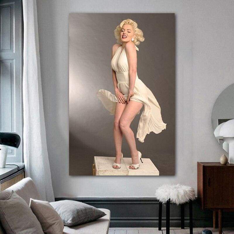 Pintura del arte pop de Marilyn Monroe de la vendimia