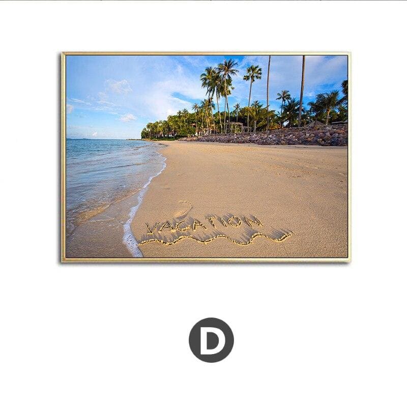 Pintura vintage de Miami Beach