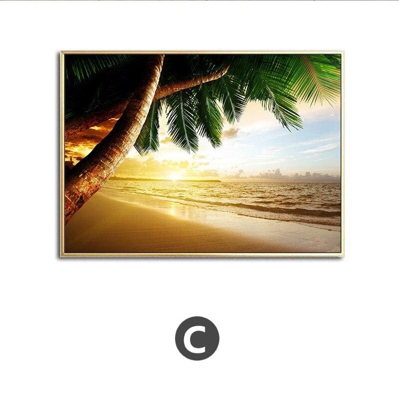 Pintura vintage de Miami Beach