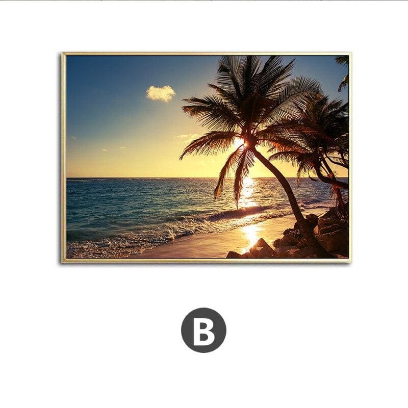 Pintura vintage de Miami Beach