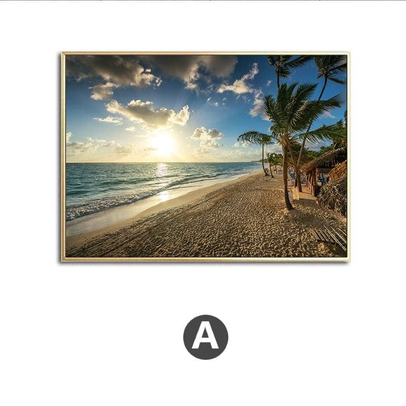 Pintura vintage de Miami Beach