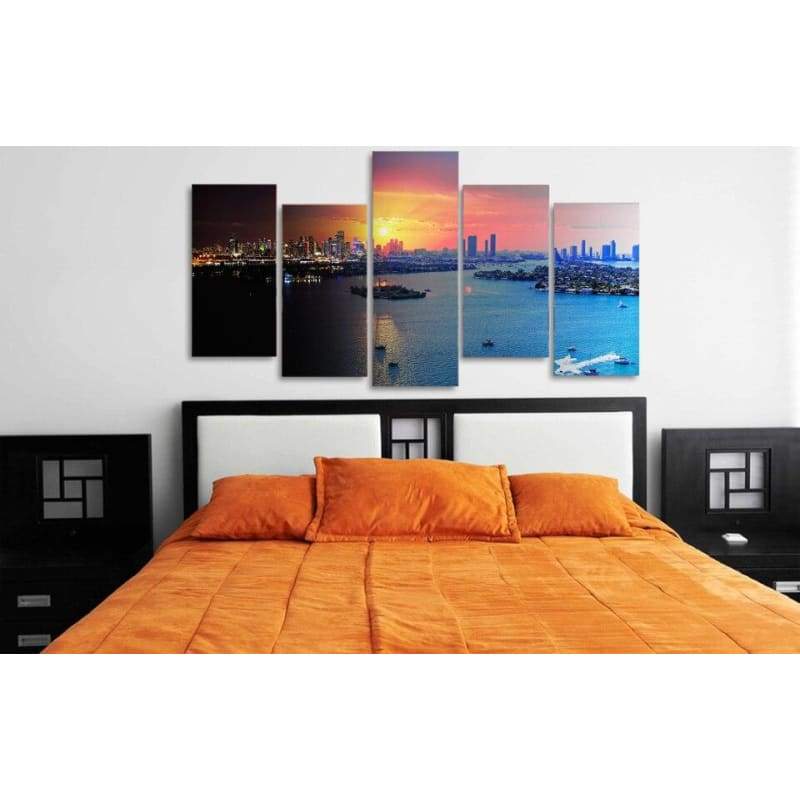 Pintura de la vendimia de Miami