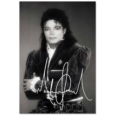 Pintura de Michael Jackson de la vendimia