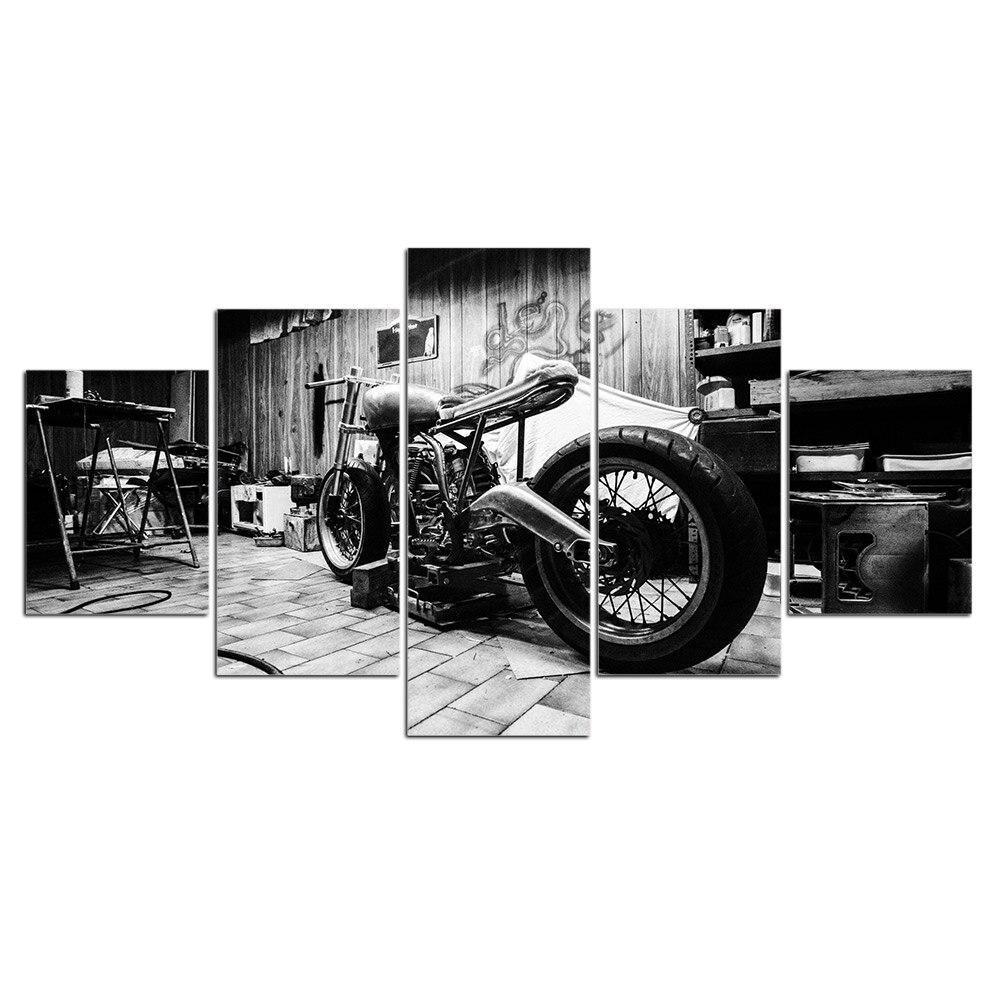 Pintura de motos antiguas