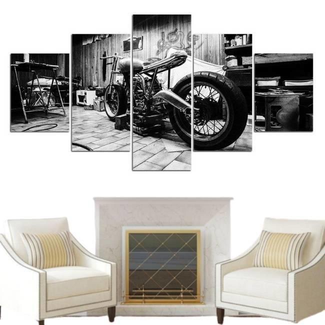 Pintura de motos antiguas