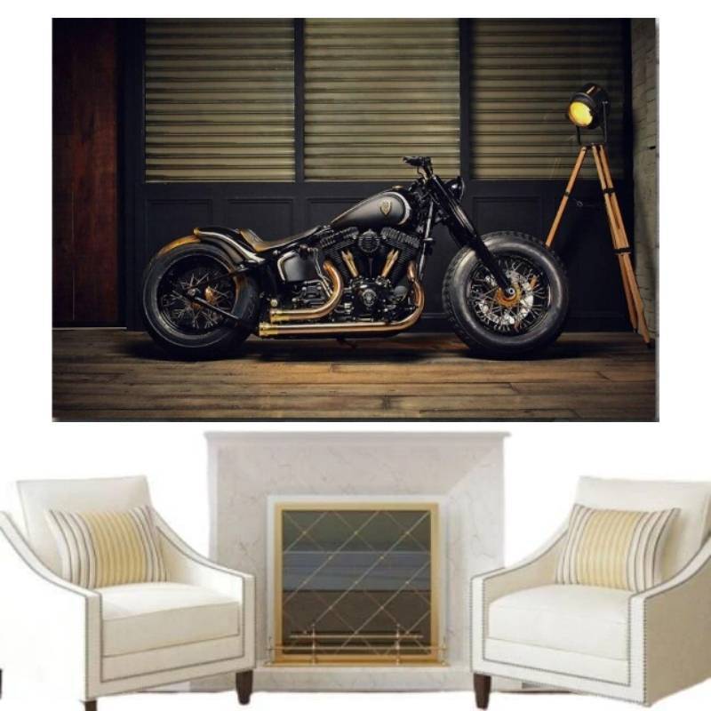 Pintura de motos antiguas