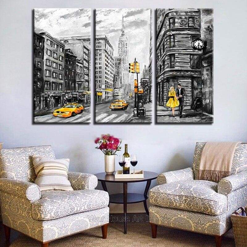 Mesa New York vintage en varias partes