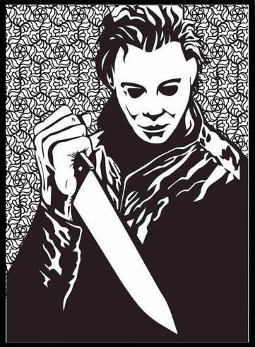 Pizarra Vintage Halloween