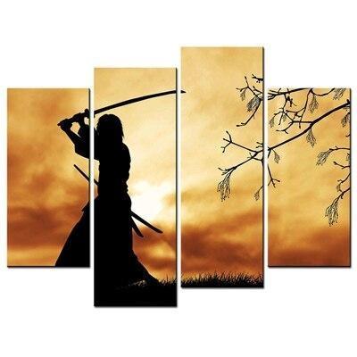 Pintura vintage del oeste americano