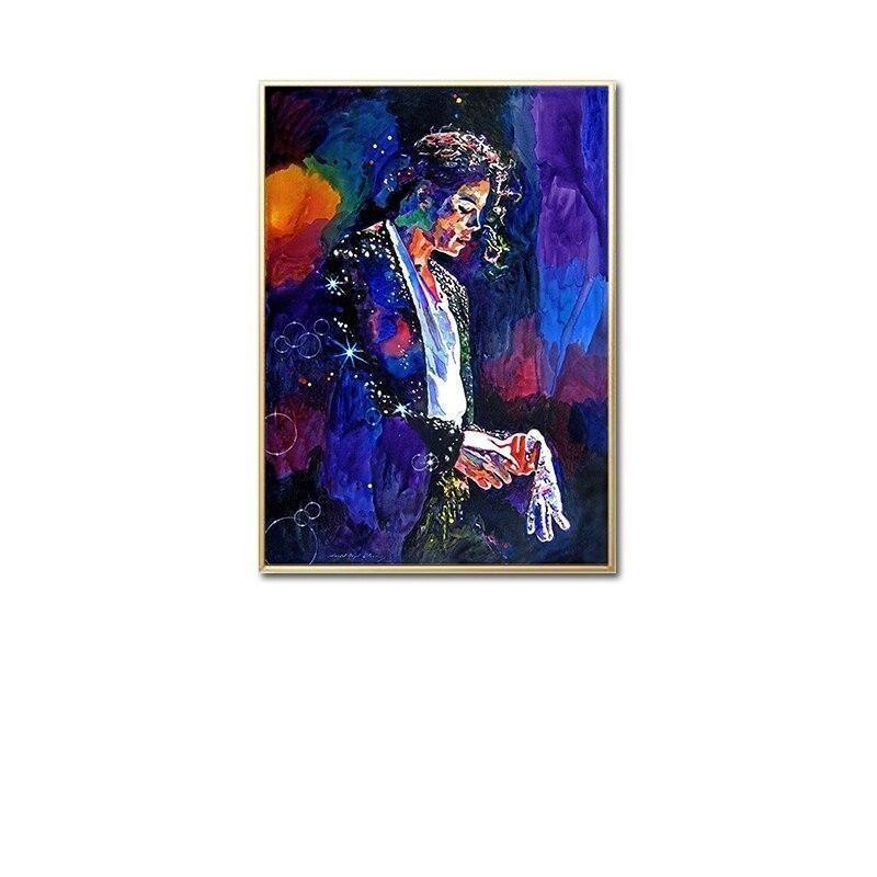 Pintura Vintage Michael Jackson Pintura