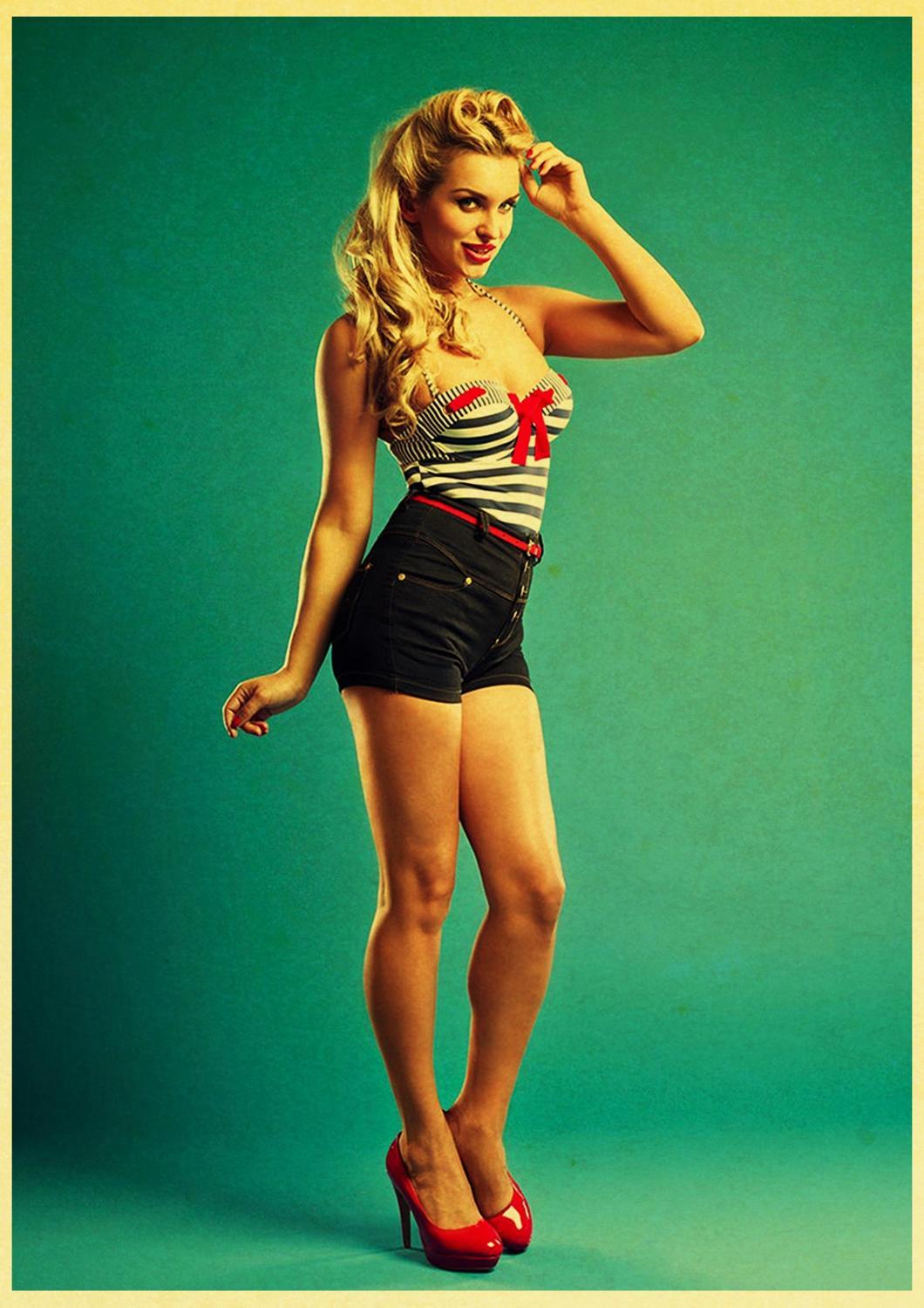 Pintura Pin-Up Vintage