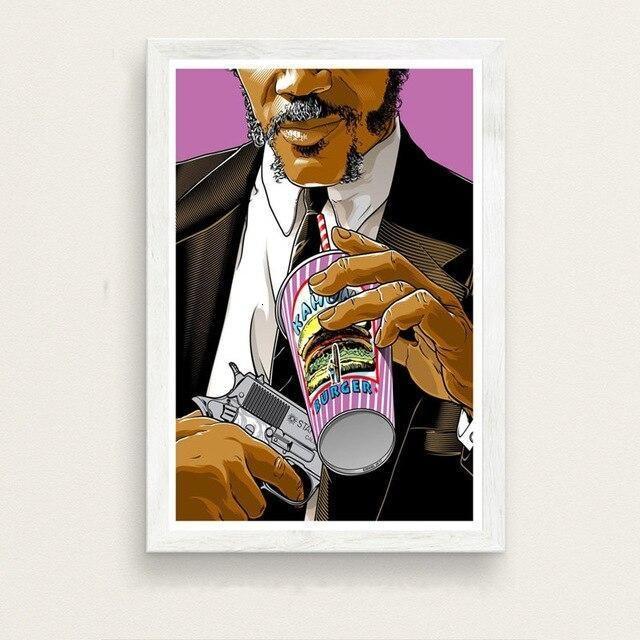 Pintura de la vendimia de la ficción de la pulpa