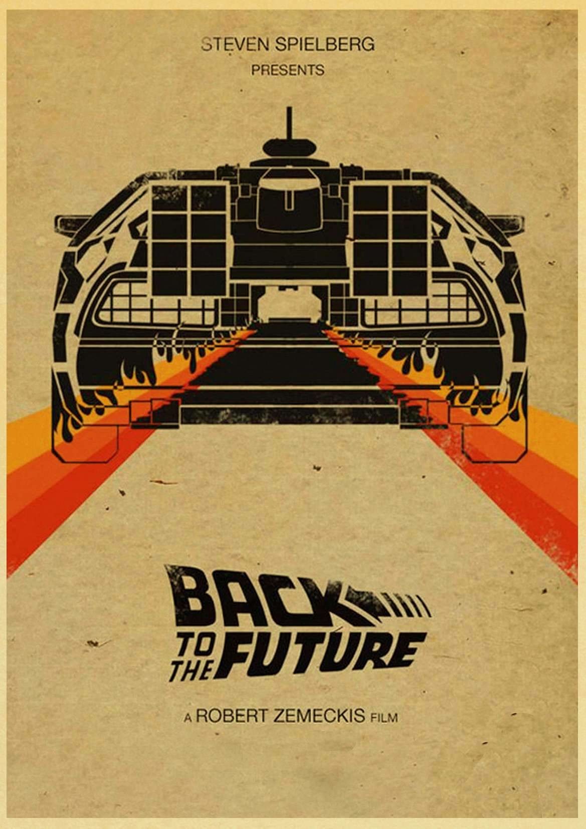 Regreso al futuro Pintura vintage