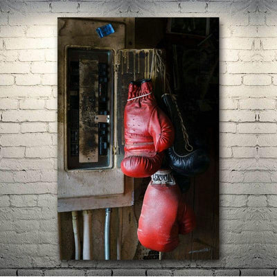 Pintura deportiva vintage