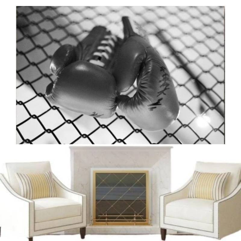 Pintura deportiva vintage