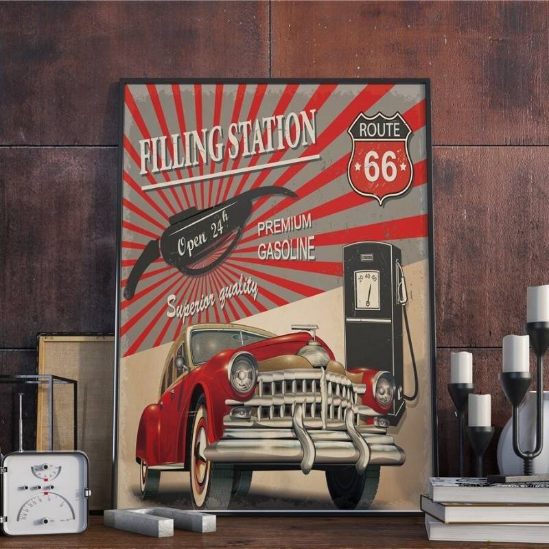 Mesa de estilo industrial vintage