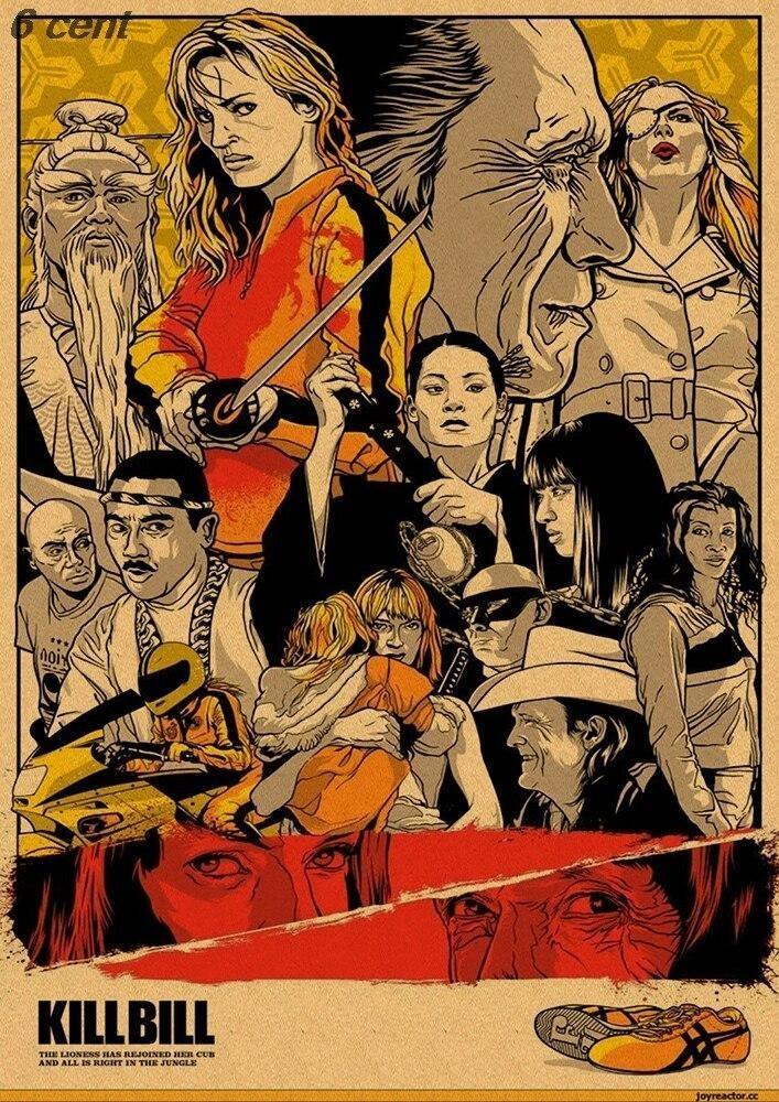 Pintura vintage de Tarantino