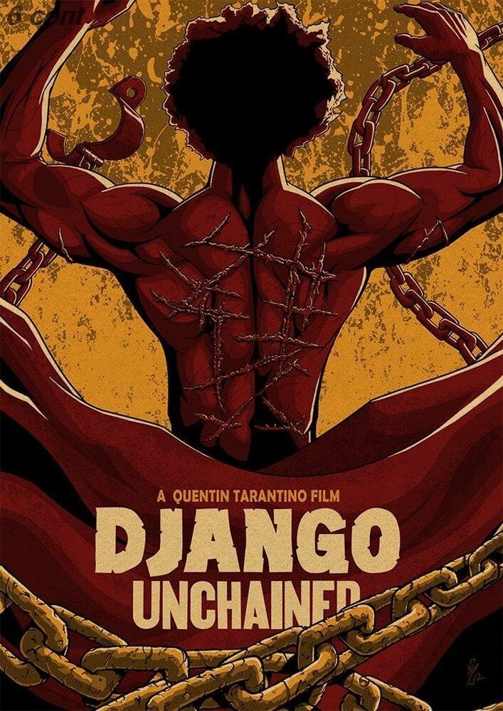 Pintura vintage de Tarantino