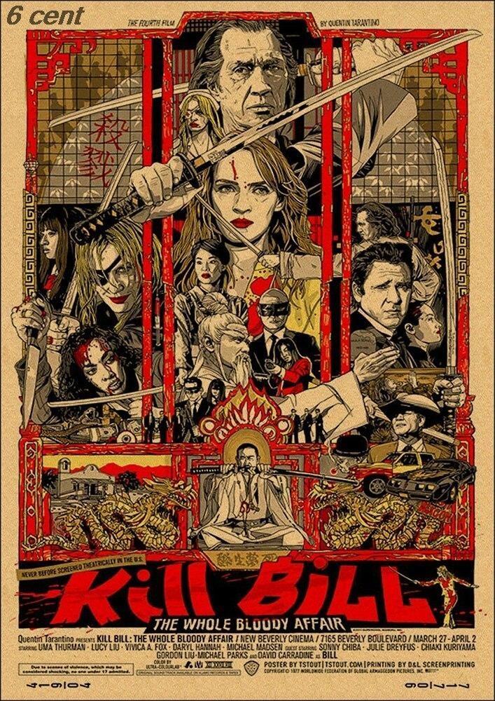 Pintura vintage de Tarantino