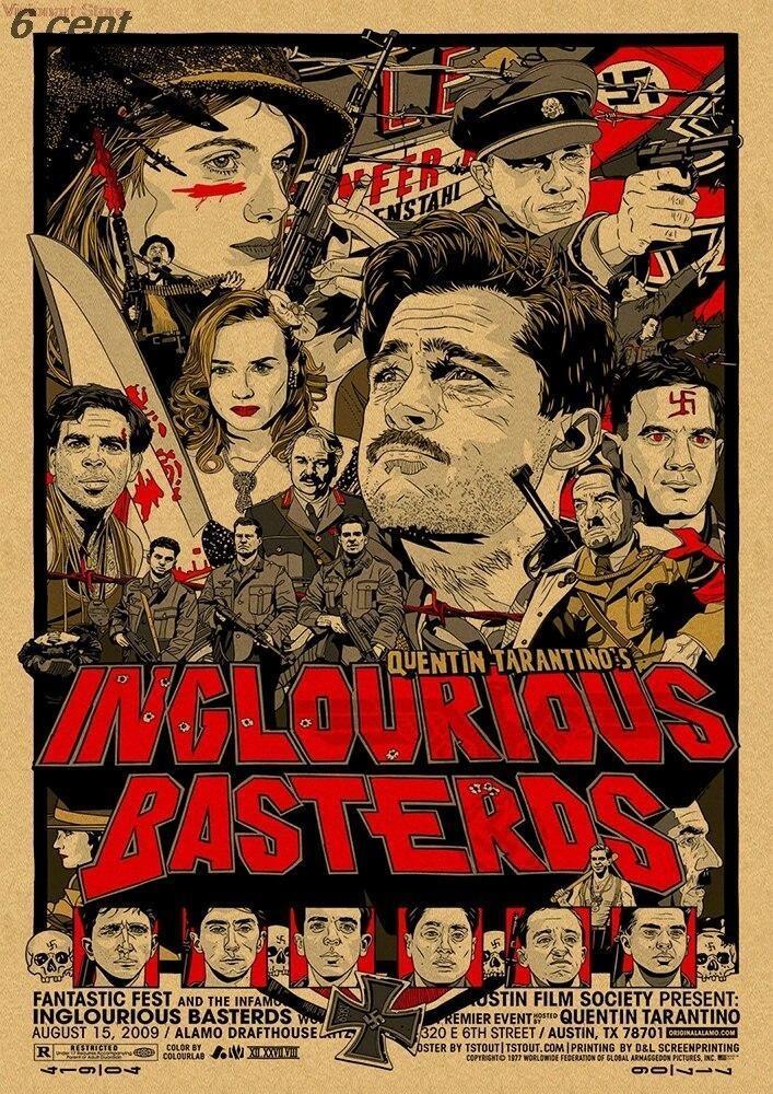 Pintura vintage de Tarantino