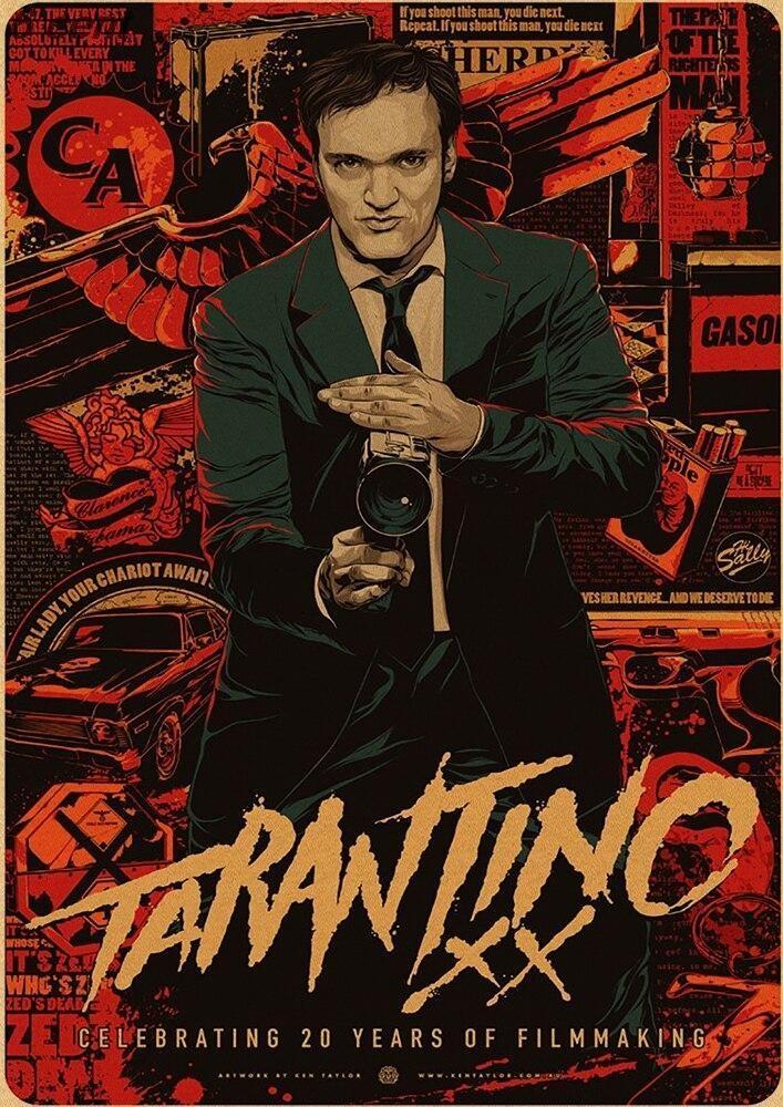 Pintura vintage de Tarantino