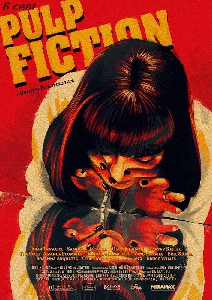 Pintura vintage de Tarantino