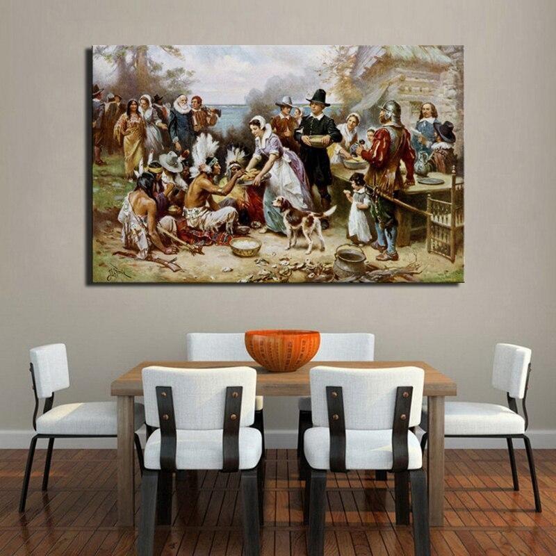 Pizarra vintage de acción de gracias